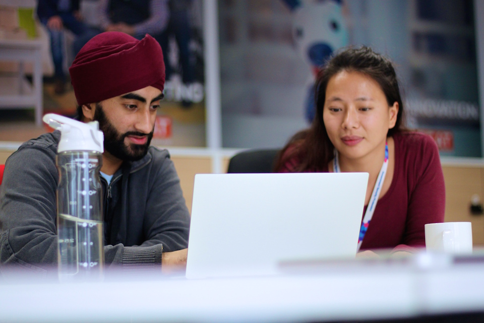 Cyber security apprentices at DIT