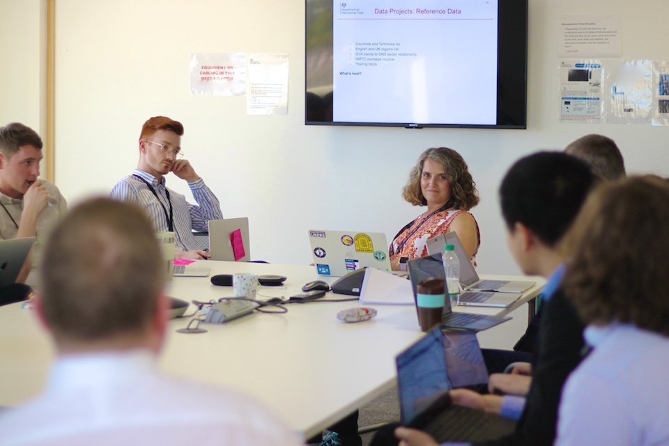 Meeting chaired by Chief Data Officer, Sian