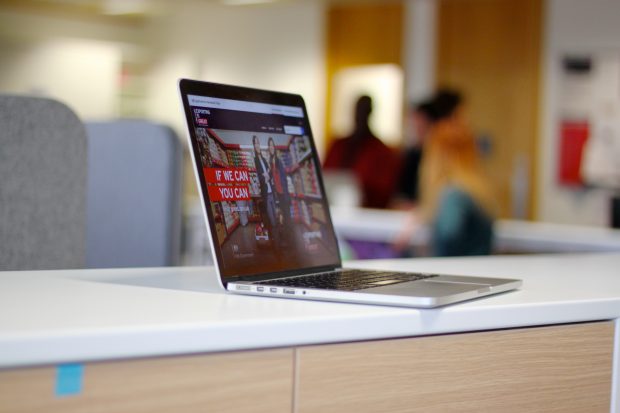 Picture of a laptop with great.gov.uk open