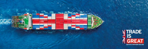 Cargo Ship transporting goods 